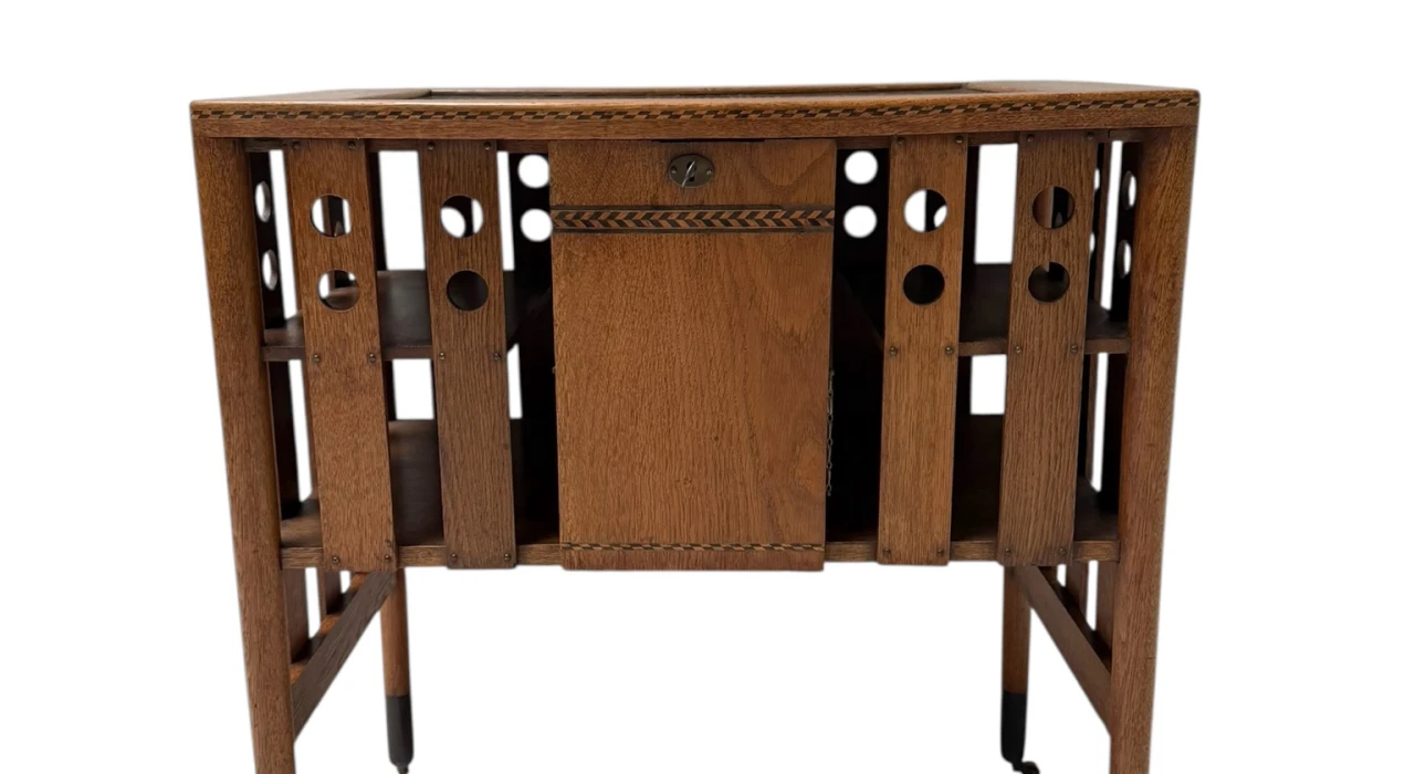 Vienna Secession Cabinet with Small Door, 1900s